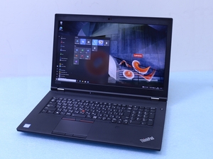 Aランク ThinkPad P73 i7 9750H メモリ64GB SSD1TB HDD1TB Office WiFi6 Quadro Win10/Win11 Lenovo 17インチ ノートパソコン 管理C20