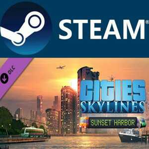 Cities Skylines Sunset Harbor DLC シティーズ スカイライン Sunset Harbor PC STEAM コード