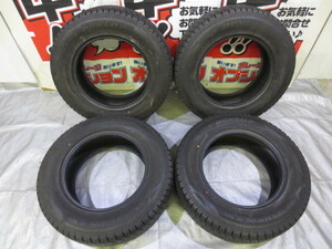 ダンロップ DUNLOP WINTER MAXX SJ8 16インチ 215/70R16 8.7ｍｍ 中古 4本 スタッドレスタイヤ RAV4 ハリアー アウトランダー デリカD5