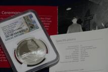 ♪　【送料無料】２０１９ 英国 ロンドン塔 鍵の儀式 ５ポンド銀貨 プルーフ ＮＧＣ ＰＦ７０ ＵＣ ファーストリリース　♪_画像9