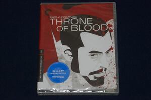 ♪　【送料無料】未開封／「蜘蛛巣城」 THRONE OF BLOOD クライテリオン版 ブルーレイ／三船敏郎／監督 黒澤明／Criterion Collection ♪