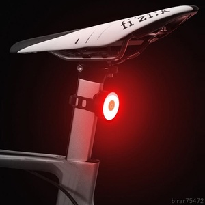 送料無料 自転車用充電式テールライト 防水 USB ipx5 マウンテンバイク用 5モデル 自転車警告灯