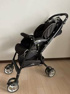 Applica Stroller Raguna Bittte Dofa Cushion Akachan Honpo Limited Black Aprica