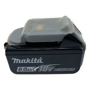 □□ MAKITA マキタ バッテリー　6.0Ah　18V BL1860B 未使用に近い