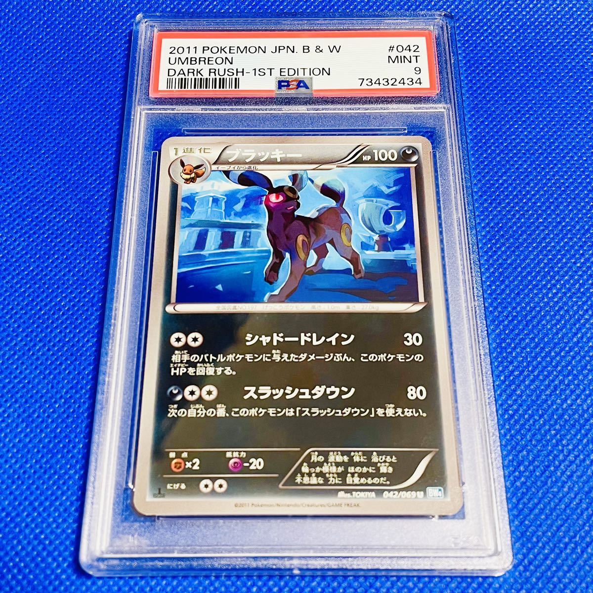 ポケカ】イーブイ エーフィ ブラッキー 旧裏 PSA9 MINT 鑑定品