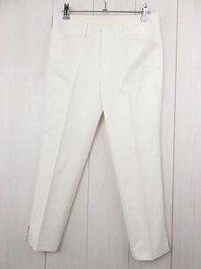  Untitled tapered pants stretch material white 2 M