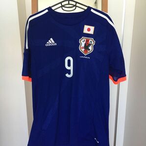 岡崎慎司　adidas 日本代表 レプリカユニフォーム 日本代表ユニフォーム サッカー日本代表ユニフォーム　ブラジルW杯