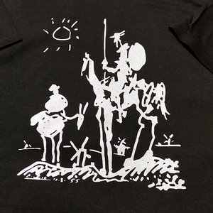 送料無料【 ドン・キホーテ】Picasso / キュビズム / ブラック★選べる5サイズ/S M L XL 2XL/ヘビーウェイト 5.6オンス