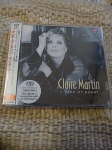 【廃盤・美品・SACD／直輸入盤】☆クレア・マーティンClaire Martin／テイク・マイ・ハート☆☆　　　【CD多数セール中…】