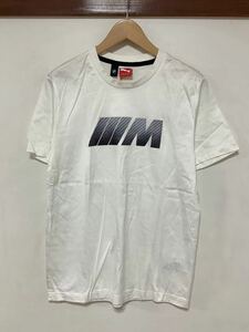 る1101 PUMA BMW プーマ コラボ 半袖Tシャツ S ホワイト