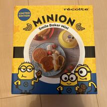 recolte MINION ミニオン smile baker mini limited edition パンケーキ　キッチン　アメキャラ　アメリカン_画像1