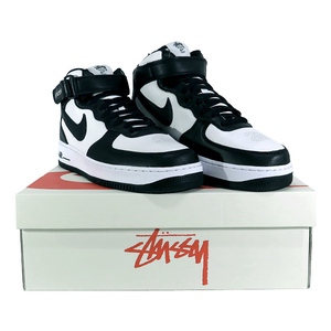 NIKE x STUSSY AIR FORCE 1 '07 MID SP DJ7840 002 ナイキ ステューシー エア フォース 1 07 ミッド スペシャル スニーカー sez YX