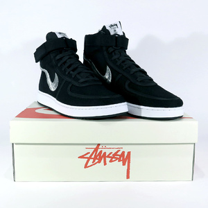 NIKE x STUSSY VANDAL SP DX5425 001 ナイキ ステューシー バンダル スペシャル ブラック/メタリックシルバー スニーカー シューズ