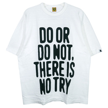 HUMAN MADE STARWARS GRAPHIC T-SHIRT #1 ヒューマン メイド スターウォーズ グラフィック Tシャツ DO OR DO NOT. THERE IS NO TRY_画像1