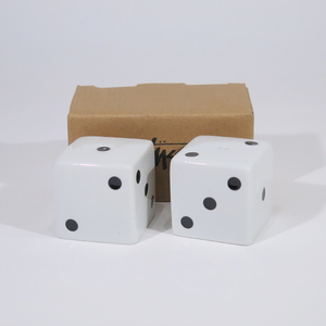 STUSSY DICE DICE SALT PEFFE SHAKER STUSSY DICE SALT SALE SHAKER Шейкер белый психо -приправа товары