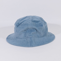 STUSSY x UNION CORDUROY BUCKET HAT ステューシー ユニオン コーデュロイ バケット ハット スティール ブルー 帽子 YX_画像2