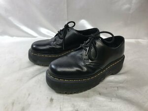 Dr. Martens ドクターマーチン 1461 QUAD 3ホールシューズ UK6(25cm) ブラック レザーシューズ スタックソール