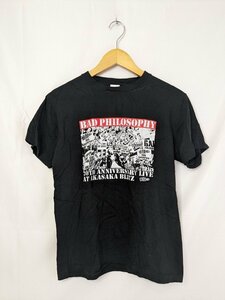 ゼリ→ BAD PHILOSOPHY 20th Anniversary Live ロックバンドTシャツ プリントTシャツ サイズ：S カラー：ブラック
