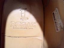 REGAL リーガル モンクストラップ JU16 黒 ブラック ガラスレザー ラウンドトゥ 紳士革靴 ビジネスシューズ 日本製 25cm_画像10