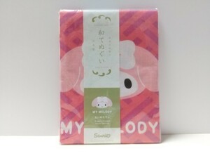 まいめろでぃ 和てぬぐい ピンク 檜垣柄 日本製 サンリオ 活用 BOOK マイメロ マイメロディ