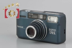 【中古】PENTAX ペンタックス ESPIO 170SL ネイビー コンパクトフィルムカメラ