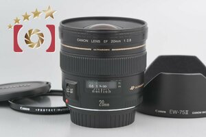 【中古】Canon キヤノン EF 20mm f/2.8 USM