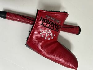 SCOTTY　CAMERON スコッティキャメロン　パター　純正ヘッドカバー・グリップ　used