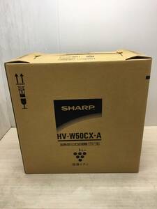 送料無料S77406 SHARP シャープ 加熱気化式加湿機　ブルー系 HV-W50CX-A 除菌イオン 美品 良品　未使用品