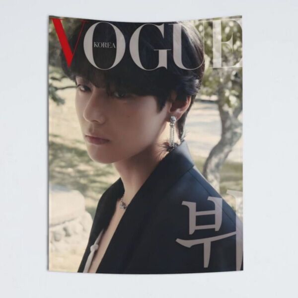 ☆ BTSタペストリー VOGUE テヒョン V テテ ☆VOGUE