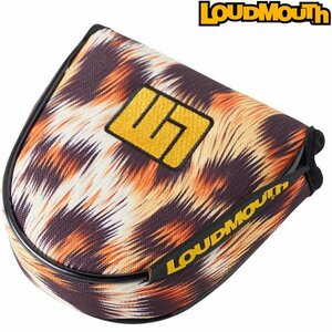 ★Loudmouth ラウドマウス LM-HC0011 パターカバー マレットタイプ用 Fuzzy Leopard（334）★送料無料★