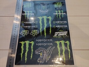 モンスターエナジー　ステッカー　カーステッカー　バイクステッカー　monster energy 　ガレージ　工具箱　車ステッカー　moto