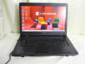 【部品取り】 東芝 dynabook satellite B450/C Celeron 925 2.30GHz HDD/160GB　メモリ/4GB　動作一部確認　ジャンク品