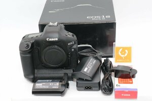 【良品/動作保証】CANON キャノン EOS-1D MARK III(シャッター回数9367回、CFカード32G、バッテリー付、元箱、充電器欠品） #3901