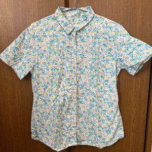 shuca GLOBAL WORK 花柄シャツ L シュカ　グローバルワーク