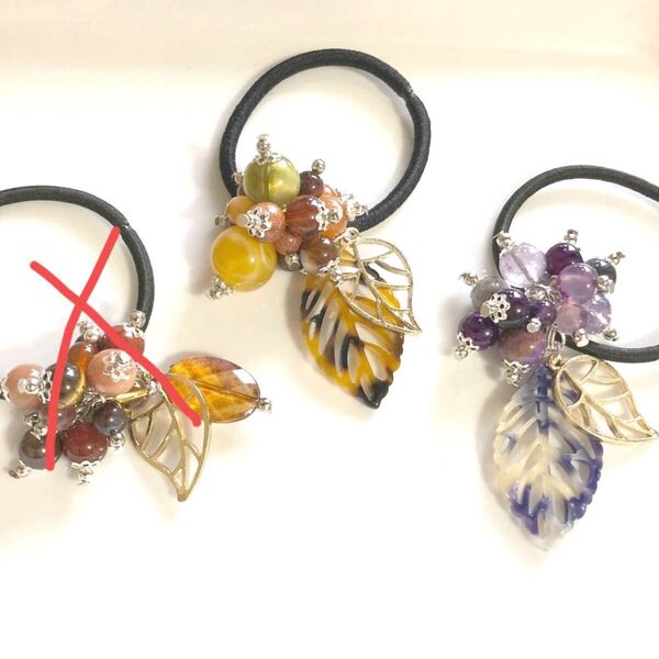 天然石 ヘアゴム*1つのお値段です*