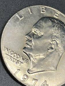 【2026】アメリカ　アイゼンハワー　１ドル硬貨　1974
