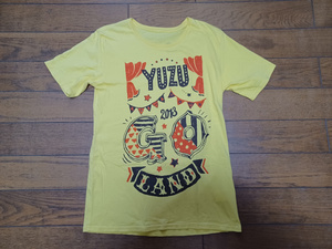 ゆずツアーTシャツ　Mサイズ　黄色　YUZU ARENA TOUR 2013 GO LAND