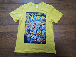 GU X-MEN　Tシャツ　Mサイズ　黄色　MARVEL