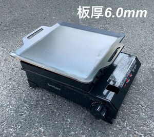 ヘラ無し　6.0mm タフまる 鉄板 極厚鉄板 キャンプ アウトドア イワタニ BBQ バーベキュー コンロ ガスコンロ 卓上