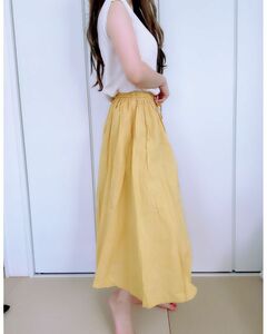ロングスカート ふわふわスカート Mサイズ☆ タンス整理品