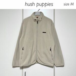 【美品】hush puppies フリースジップブルゾン