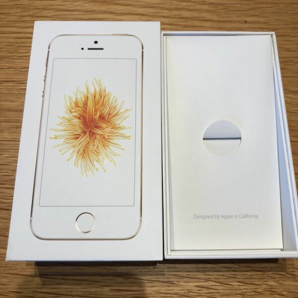 iphoneSE 初代　空箱　64GB ゴールド用