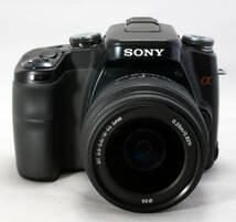 A02■極上美品■SONY ソニーα100 ＋SONY　DT3.5-5.6/18-55　基本動作確認済_画像1