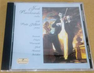 　【US J.P.Recordings直輸入盤】　ヤレック・ポヴィフロフスキ　ヴァイオリン・リサイタル　ビョートル・フォルカート(ピアノ)　⑬