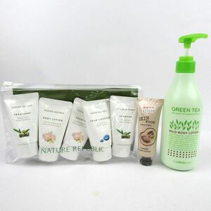  Nature Republic body lotion etc. unopened have 7 point set together large amount lady's NATURE REPUBLICetc.