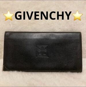 GIVENCHY ジバンシー 本革 長財布 レザーウォレット