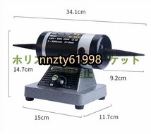 バフモーター バッファー500～8000rpm 無断変速 研磨機_画像6