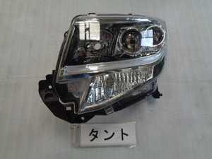 タントカスタム　LA600S　左ヘッドランプユニット　LED　即決　6599