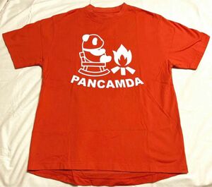 パンディエスタ pandiesta 背面ポケット付き Tシャツ オレンジ