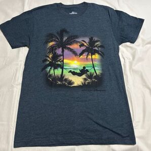 香港ディズニー ミッキー サンセットビーチ Tシャツ 半袖シャツ HKDL